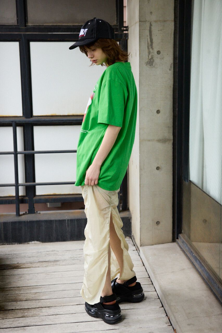 SLY「I LINE GATHER スカート」|スカート|