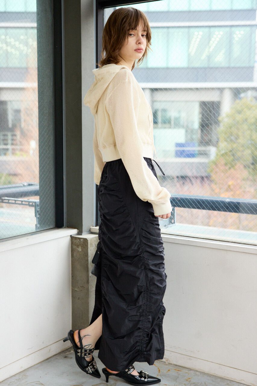 SLY「I LINE GATHER スカート」|スカート|