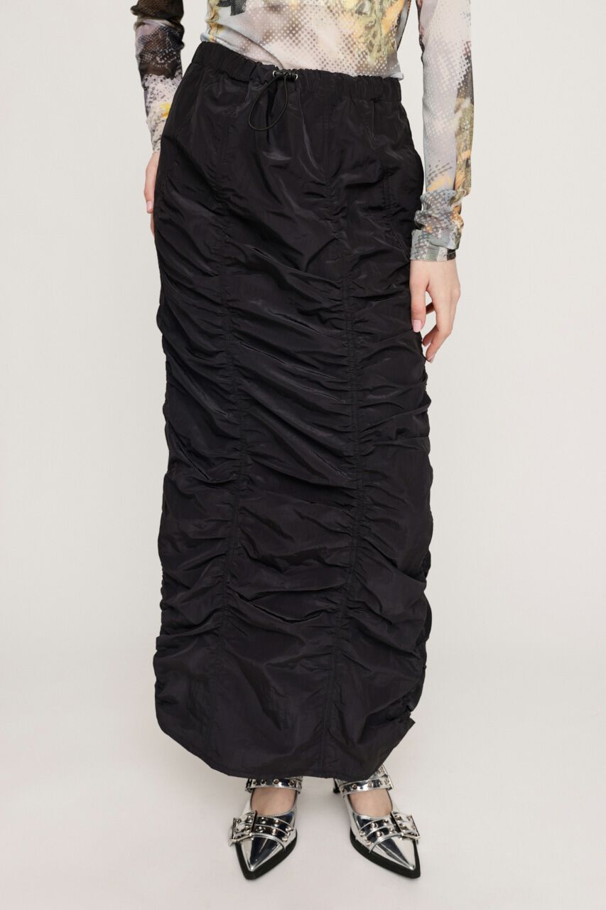 SLY「I LINE GATHER スカート」|スカート|