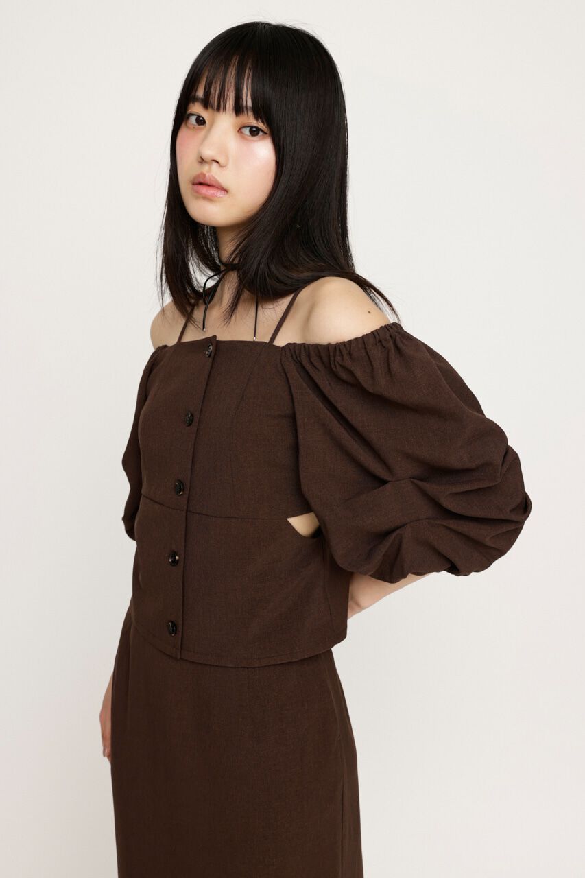 SLY「TUCK PUFF SEPARATE ワンピース」|ワンピース|