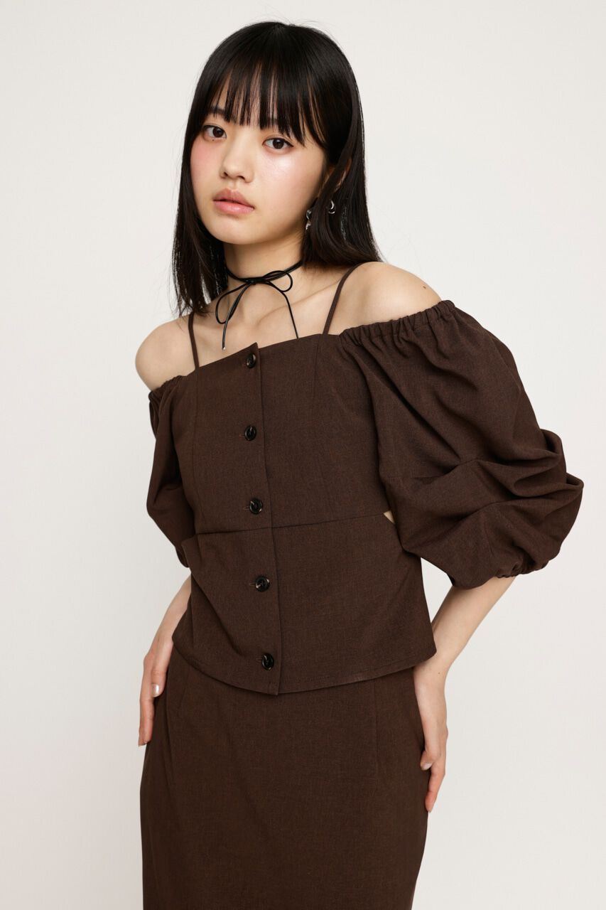 SLY「TUCK PUFF SEPARATE ワンピース」|ワンピース|