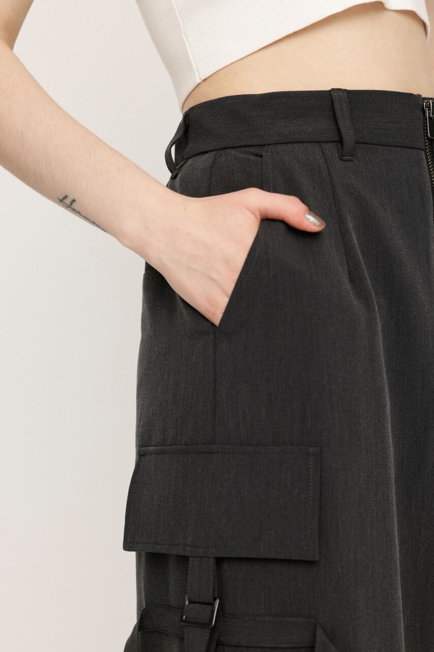 SLY「FRONT ZIP CARGO スカート」|スカート|