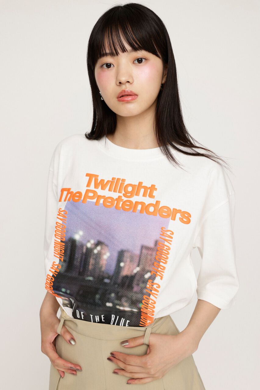 SLY「FOAM LOGO PHOTO Tシャツ」|Tシャツ・カットソー|