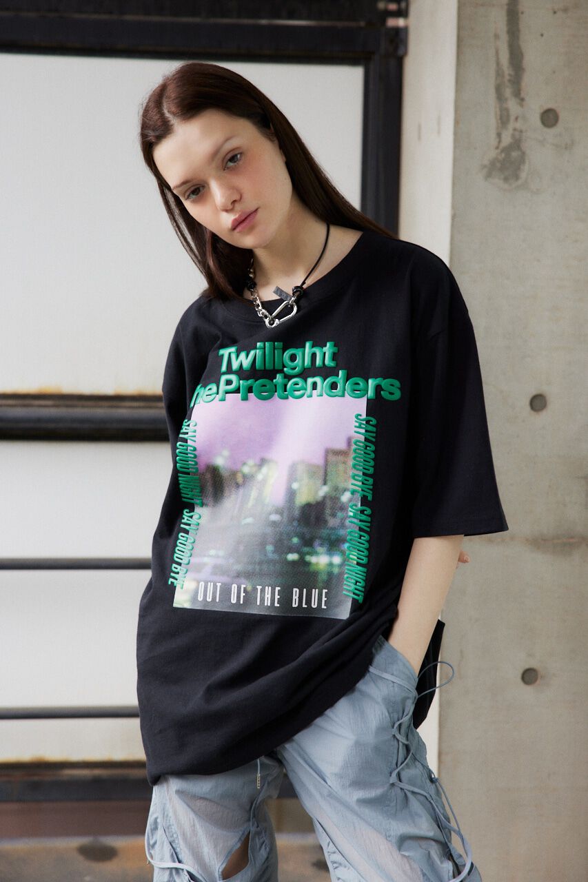 SLY「FOAM LOGO PHOTO Tシャツ」|Tシャツ・カットソー|