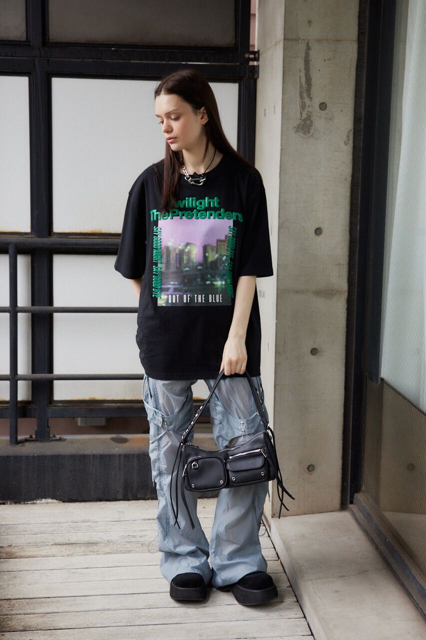 SLY「FOAM LOGO PHOTO Tシャツ」|Tシャツ・カットソー|