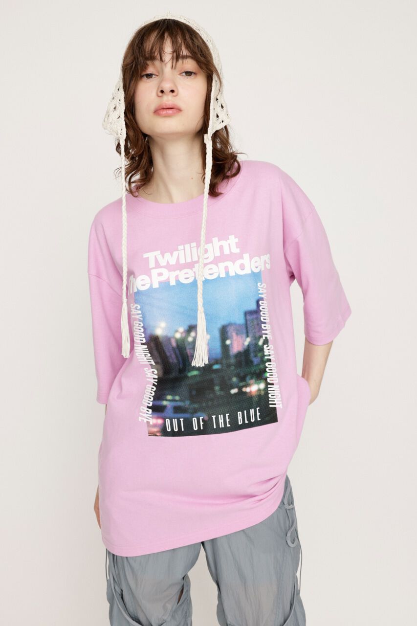 SLY「FOAM LOGO PHOTO Tシャツ」|Tシャツ・カットソー|PNK