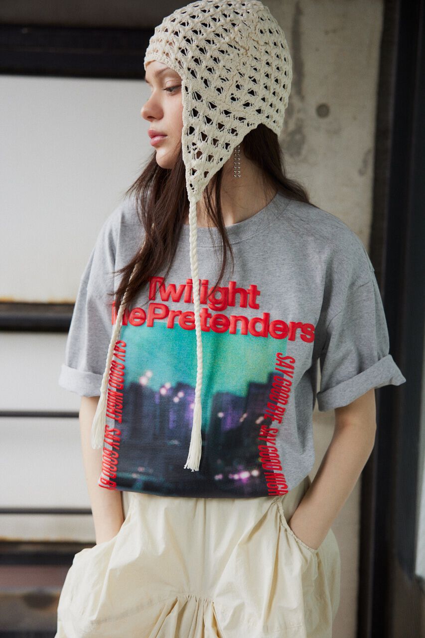 SLY「FOAM LOGO PHOTO Tシャツ」|Tシャツ・カットソー|