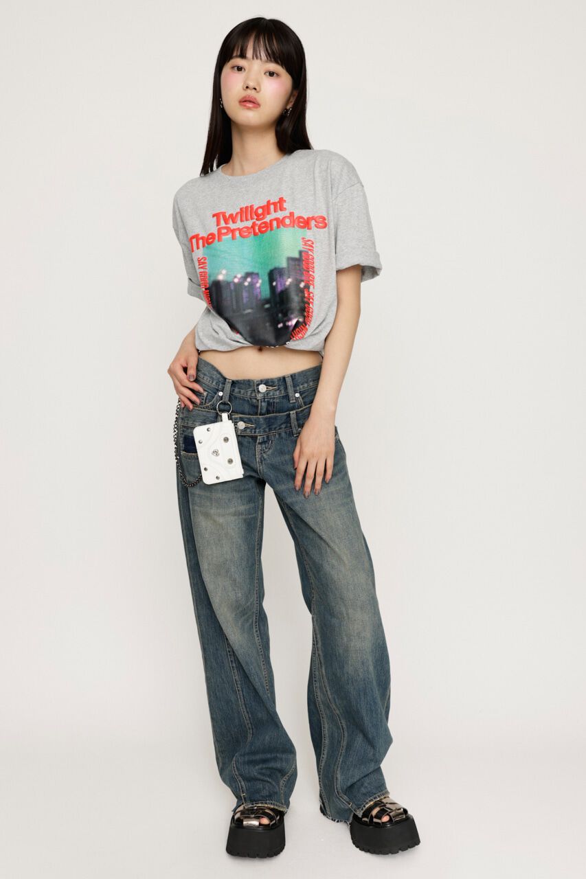 SLY「FOAM LOGO PHOTO Tシャツ」|Tシャツ・カットソー|