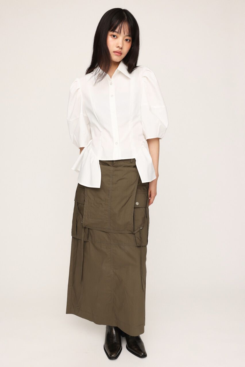 SLY「VOLUME SLEEVE ブラウス」|シャツ・ブラウス|