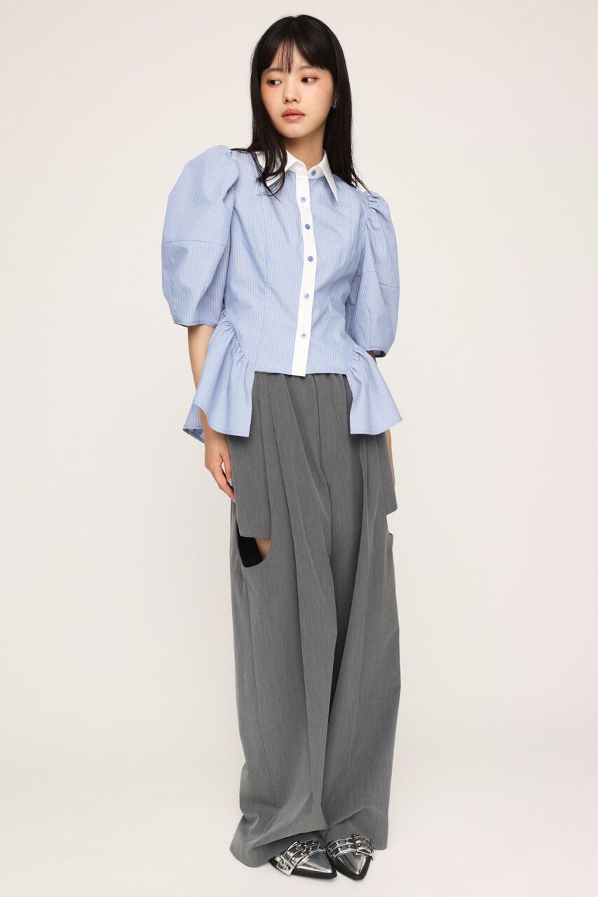 SLY「VOLUME SLEEVE ブラウス」|シャツ・ブラウス|