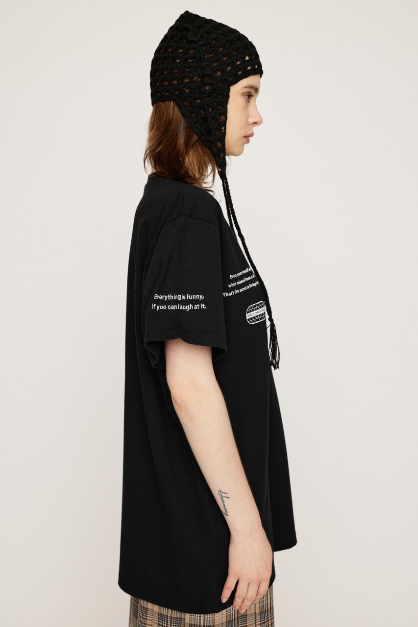 SLY「RANDOM LOGO PRINT Tシャツ」|Tシャツ・カットソー|