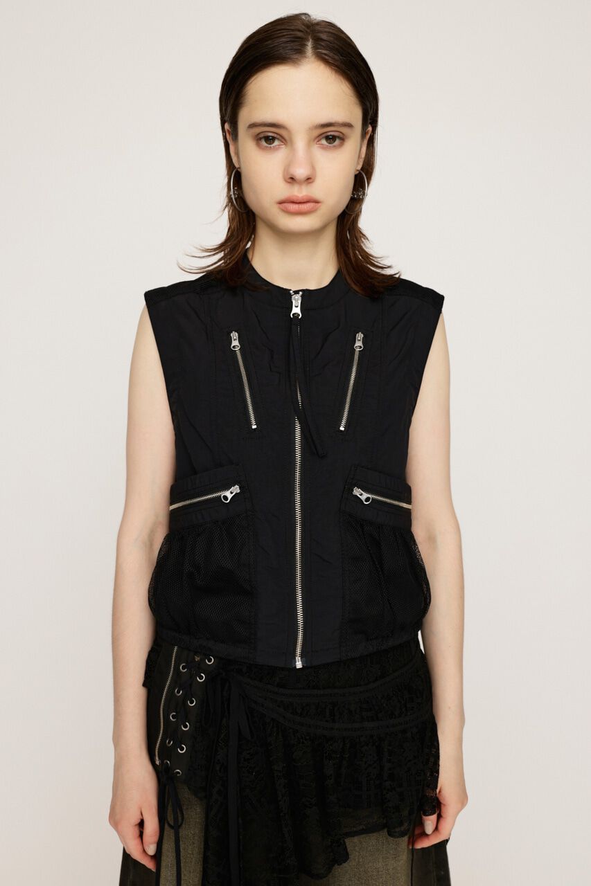 SLY「MESH DOCKING MILITALY ベスト」|タンクトップ|