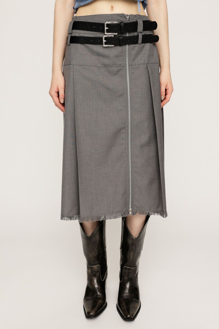 SLY「SIDE ZIP PLEATS スカート」|スカート|