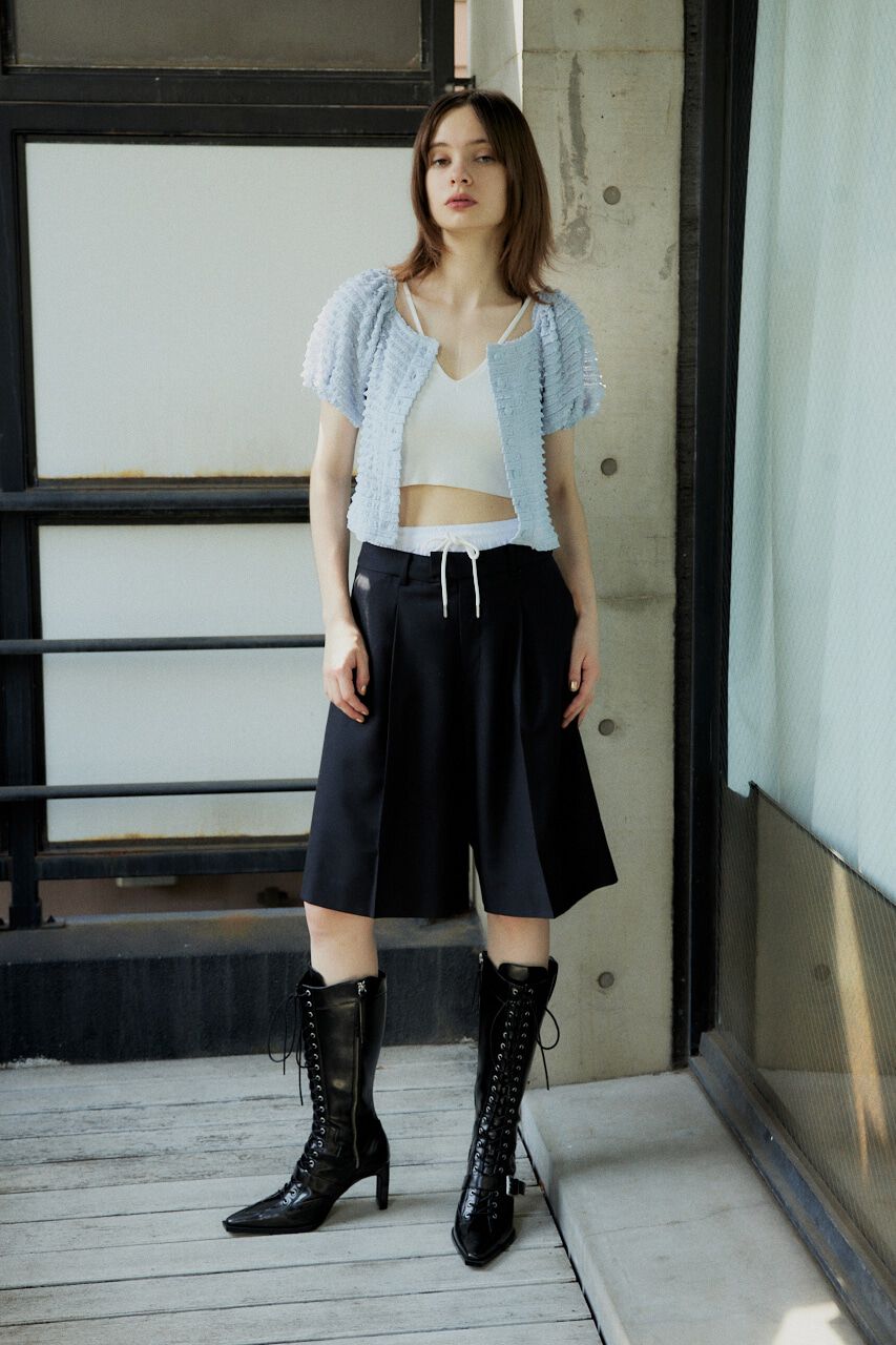 SLY「FRILL PUFF CUT トップス」|Tシャツ・カットソー|