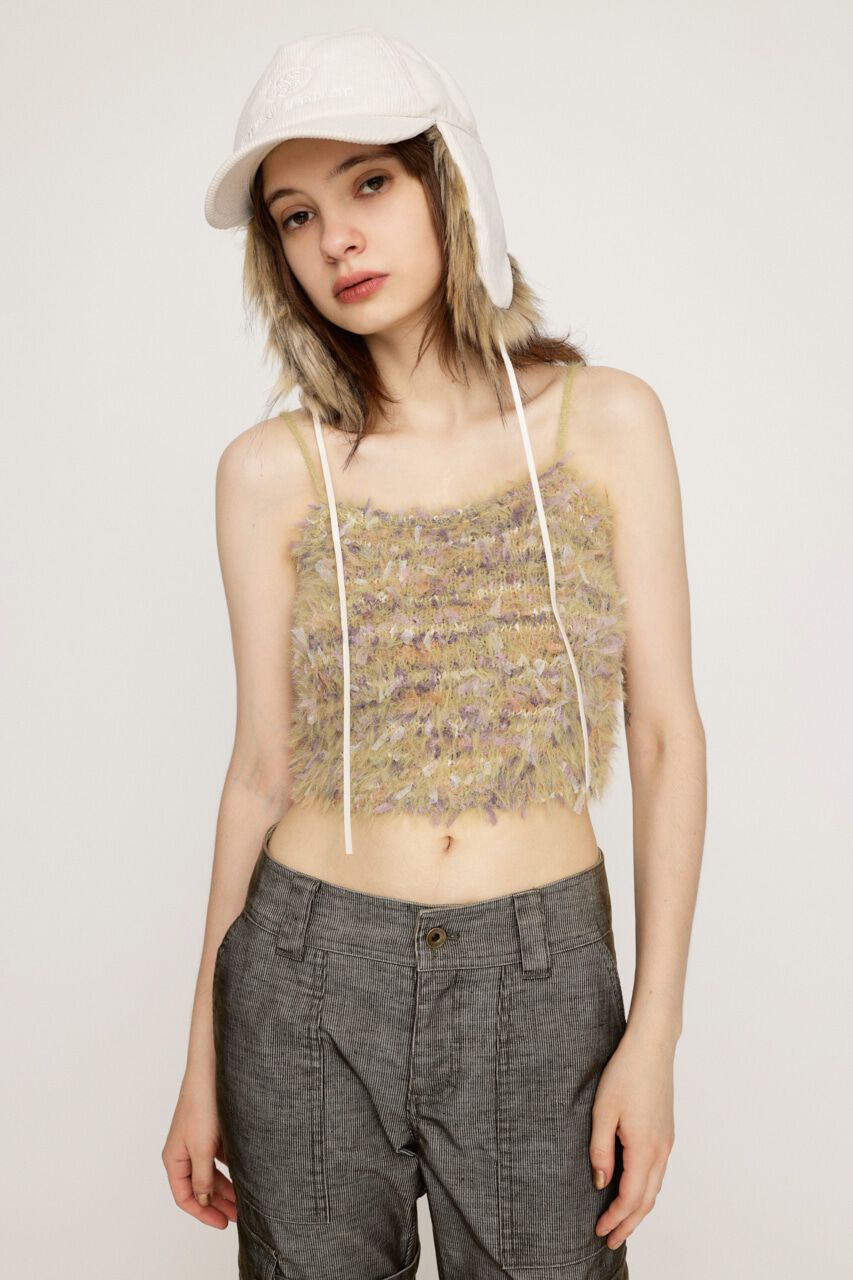 SLY「SHAGGY キャミソール」|キャミソール|Multi_1