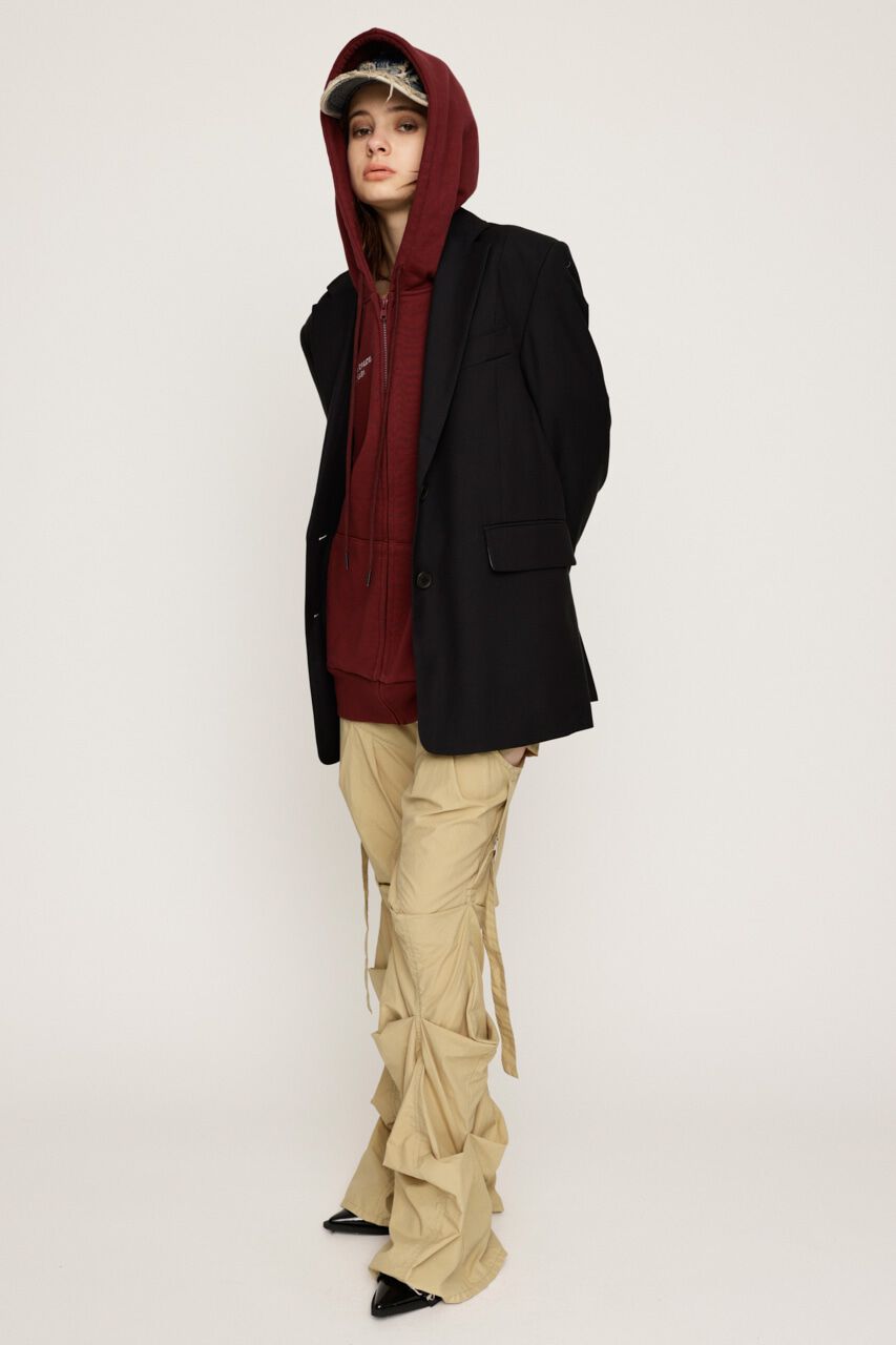 SLY「NYLON TUCK FLARE パンツ」|その他|