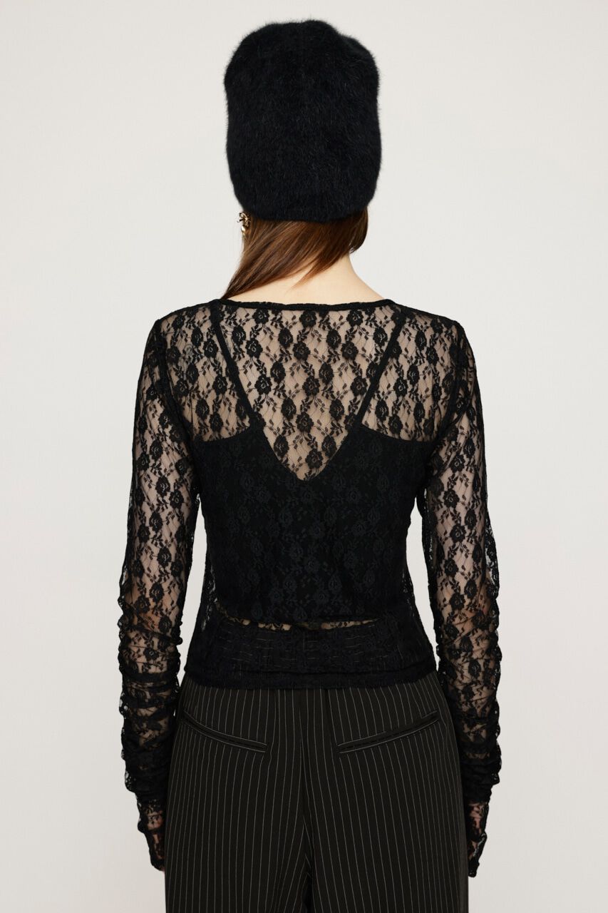 SLY「BASIC CUT LACE トップス」|Tシャツ・カットソー|