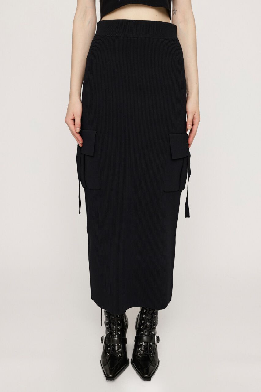 SLY「FINE TOUCH KNIT ミディアムスカート」|スカート|