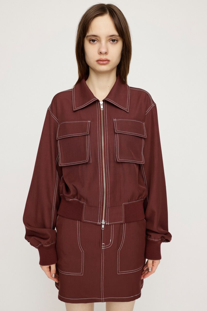 SLY「BI COLOR STITCH SET UP」|ワンピース|