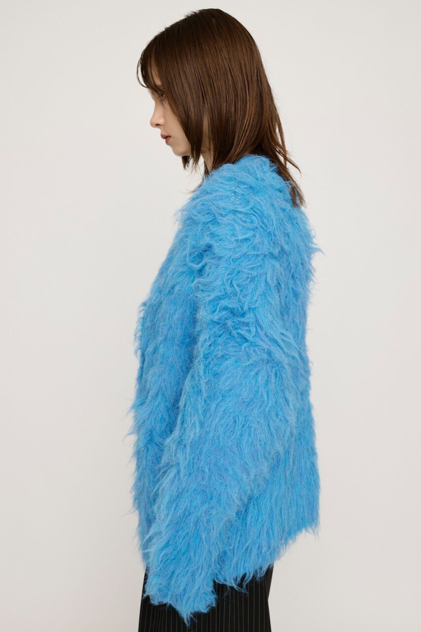 SLY「SHAGGY LOOSE カーディガン」|カーディガン|