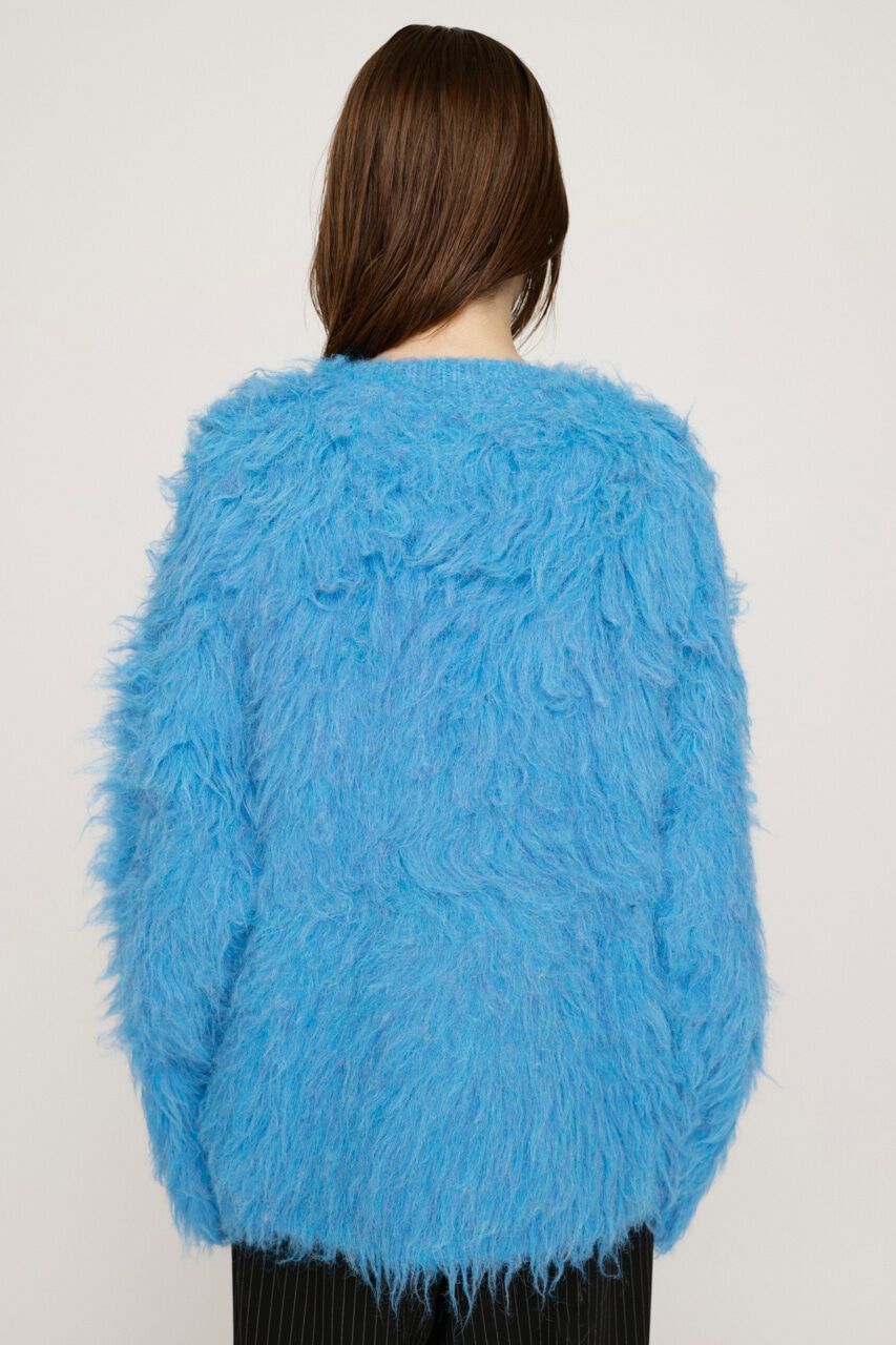 SLY「SHAGGY LOOSE カーディガン」|カーディガン|