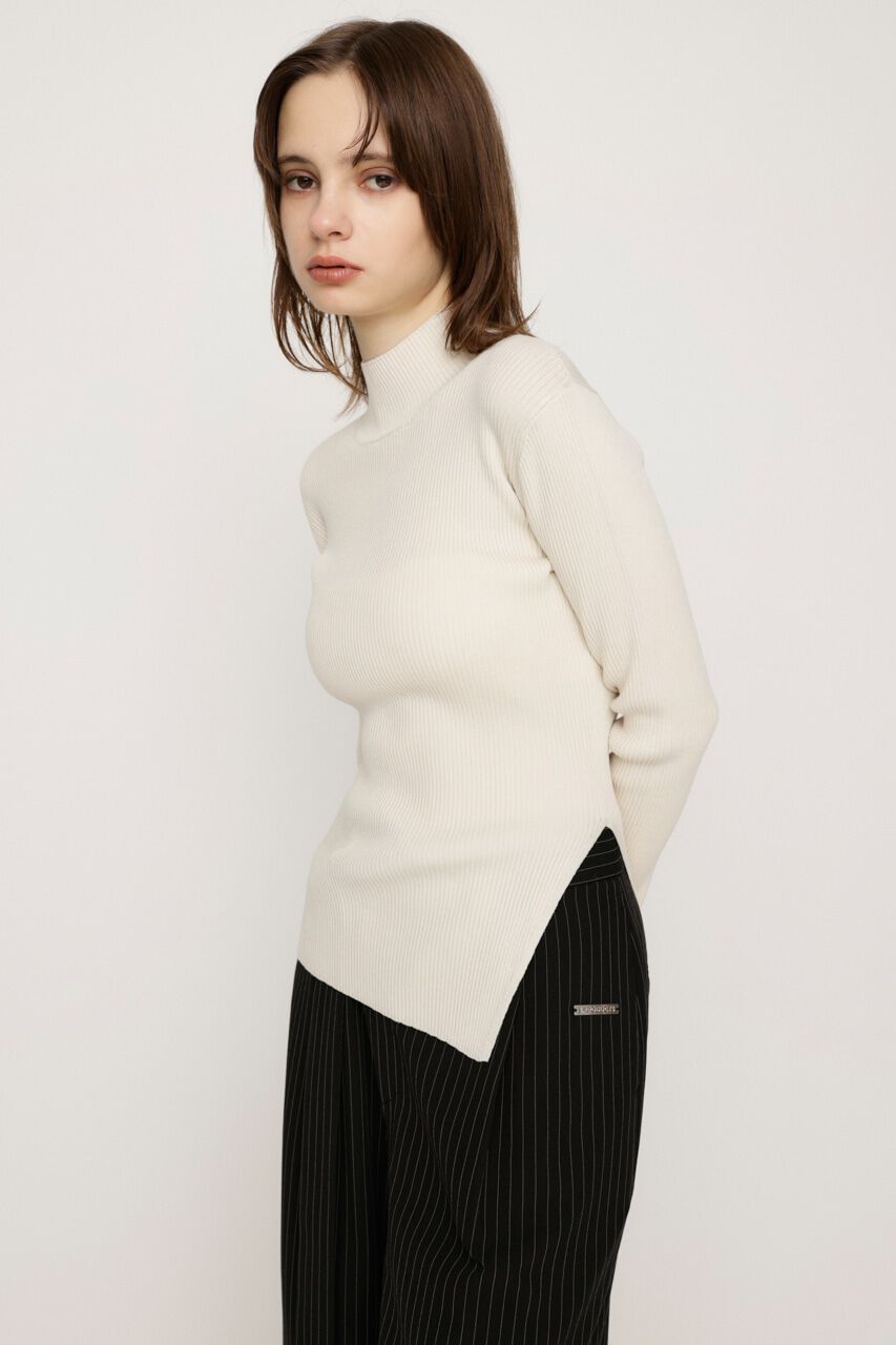 SLY「ASYMMETRY HEM HG トップス」|ニット・セーター|