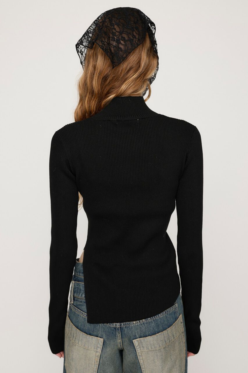 SLY「ASYMMETRY HEM HG トップス」|ニット・セーター|