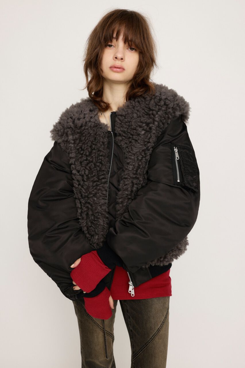 SLY「2WAY BOA DOCKING MA-1」|ブルゾン・スタジャン|