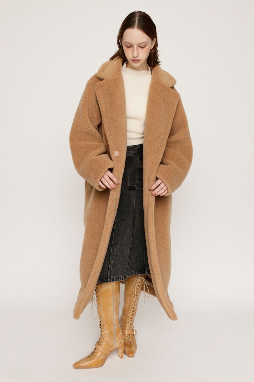 SLY「AIRY BOA LONG コート」|その他|