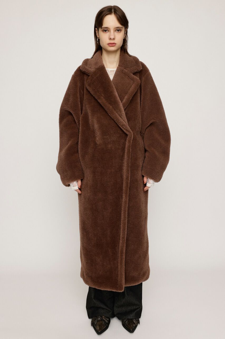 SLY「AIRY BOA LONG コート」|その他|