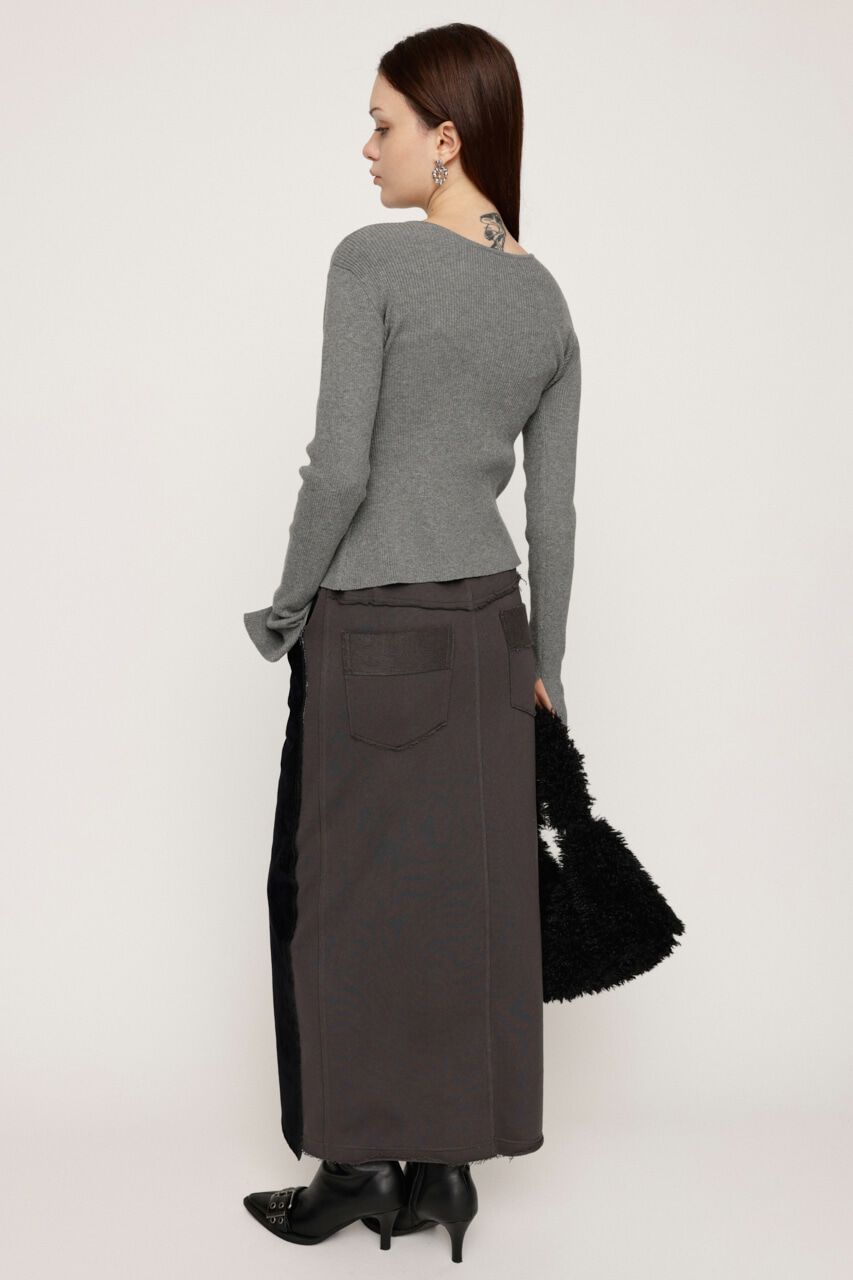 SLY「L／W DOCKING SW ロングスカート」|スカート|