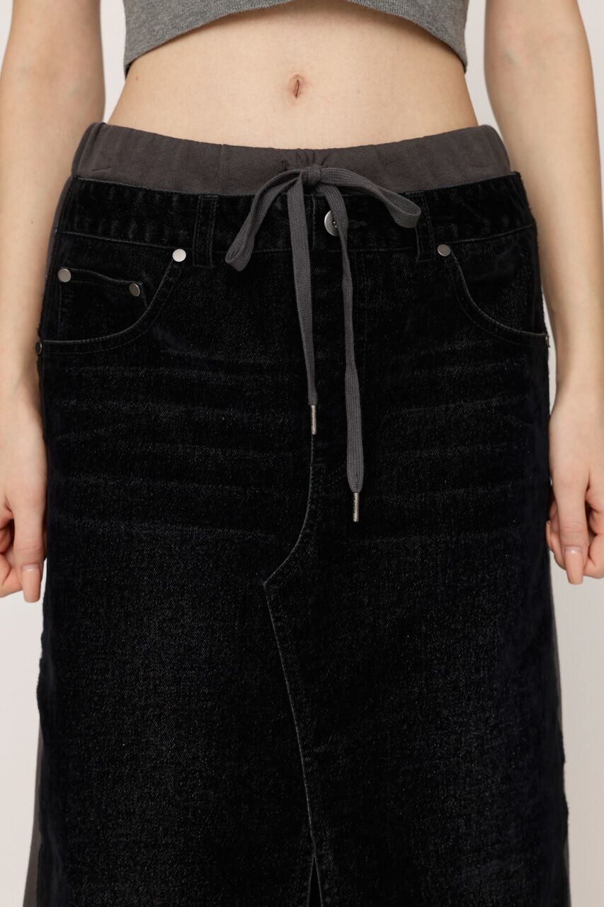 SLY「L／W DOCKING SW ロングスカート」|スカート|