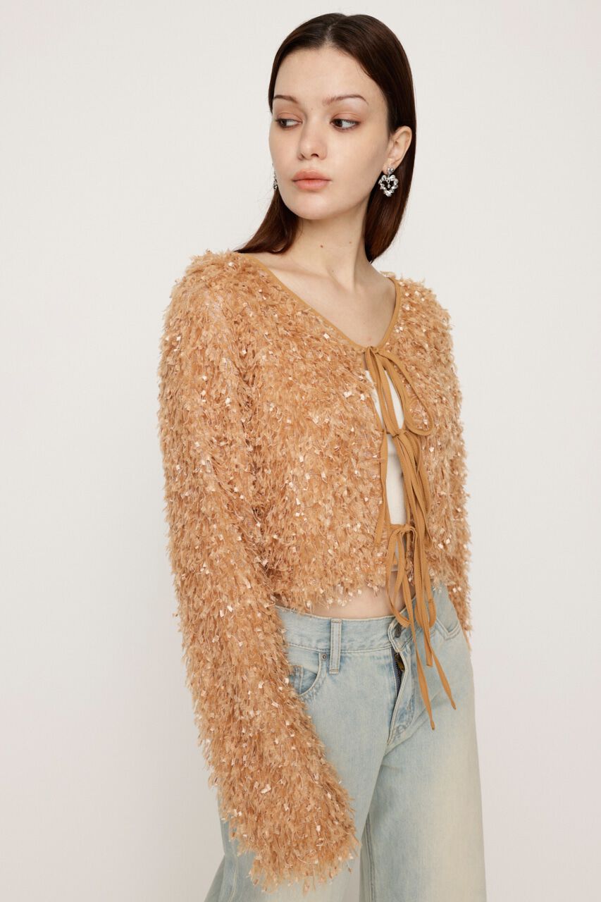 SLY「2WAY SHAGGY YARN トップス」|Tシャツ・カットソー|