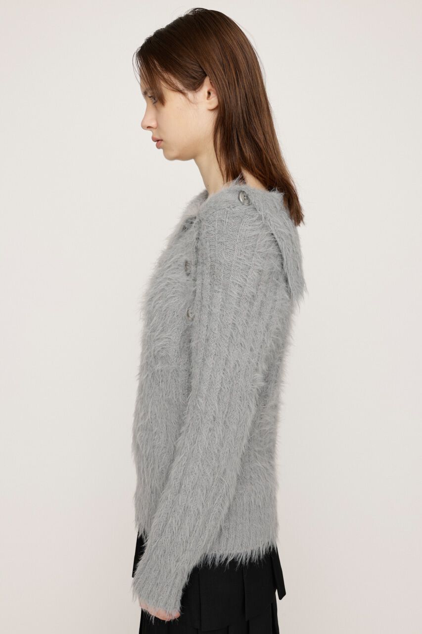 SLY「SIDE BUTTON SHAGGY チュニック」|ニット・セーター|