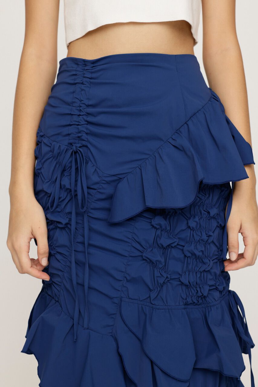 SLY「SMOCKING RIBBON DESIGN スカート」|スカート|