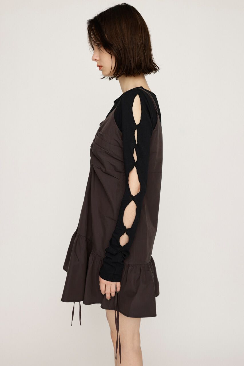 SLY「GATHER CAMI ショートワンピース」|ワンピース|