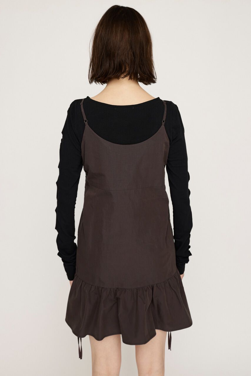 SLY「GATHER CAMI ショートワンピース」|ワンピース|