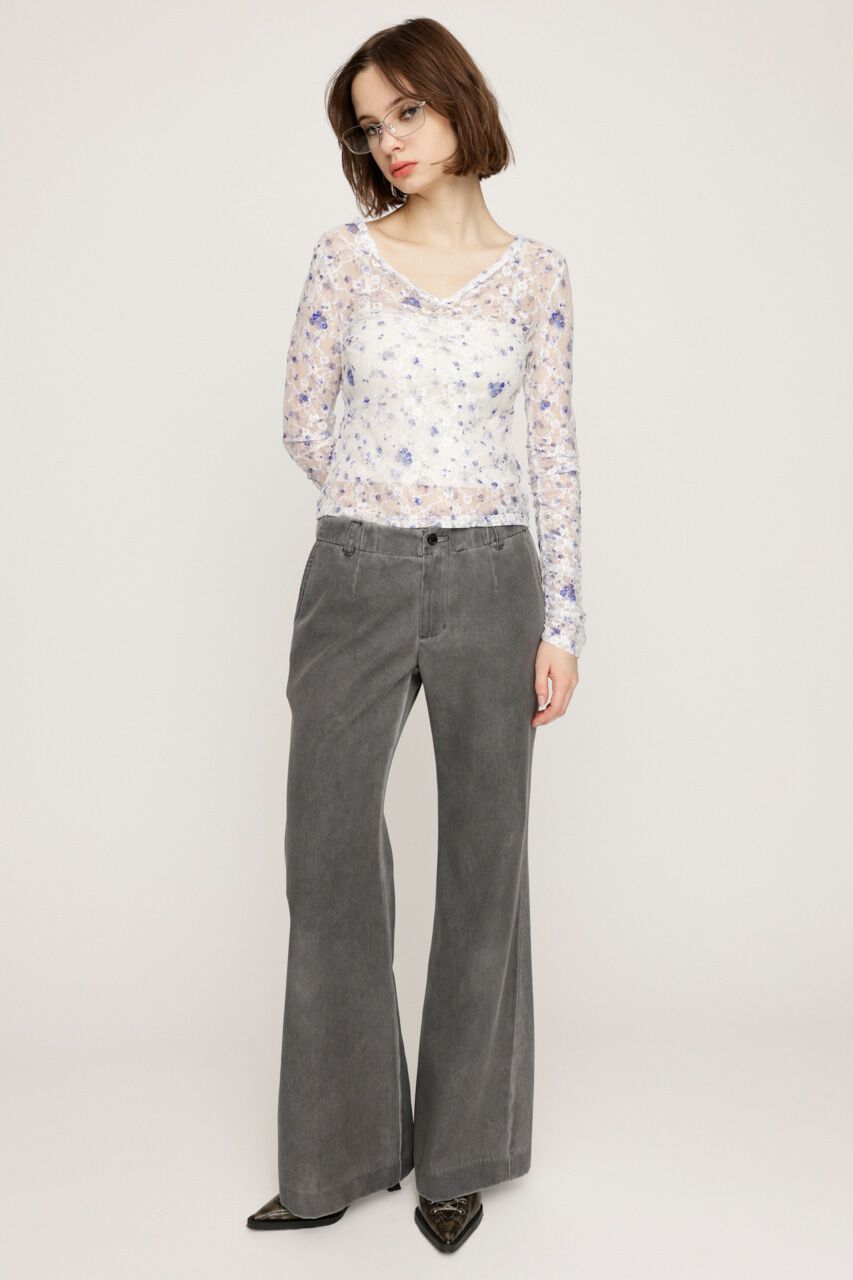 SLY「FLOWER LACE トップス」|Tシャツ・カットソー|