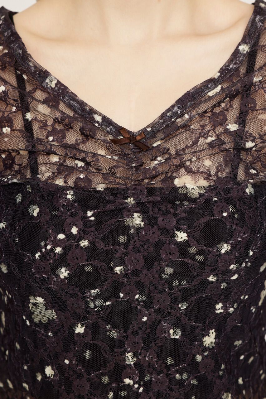 SLY「FLOWER LACE トップス」|Tシャツ・カットソー|