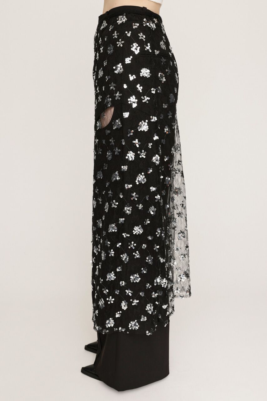 SLY「SEQUIN WRAP ロングスカート」|スカート|