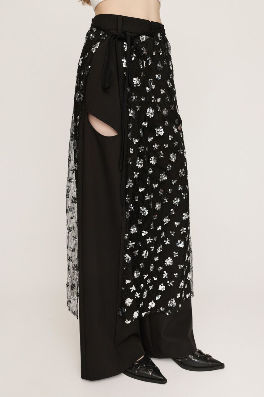 SLY「SEQUIN WRAP ロングスカート」|スカート|