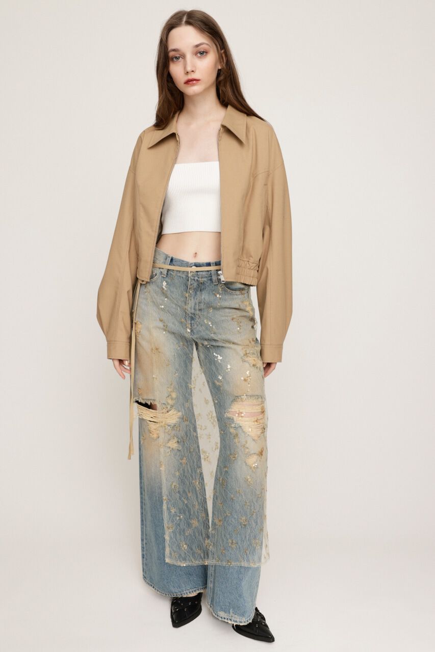 SLY「SEQUIN WRAP ロングスカート」|スカート|