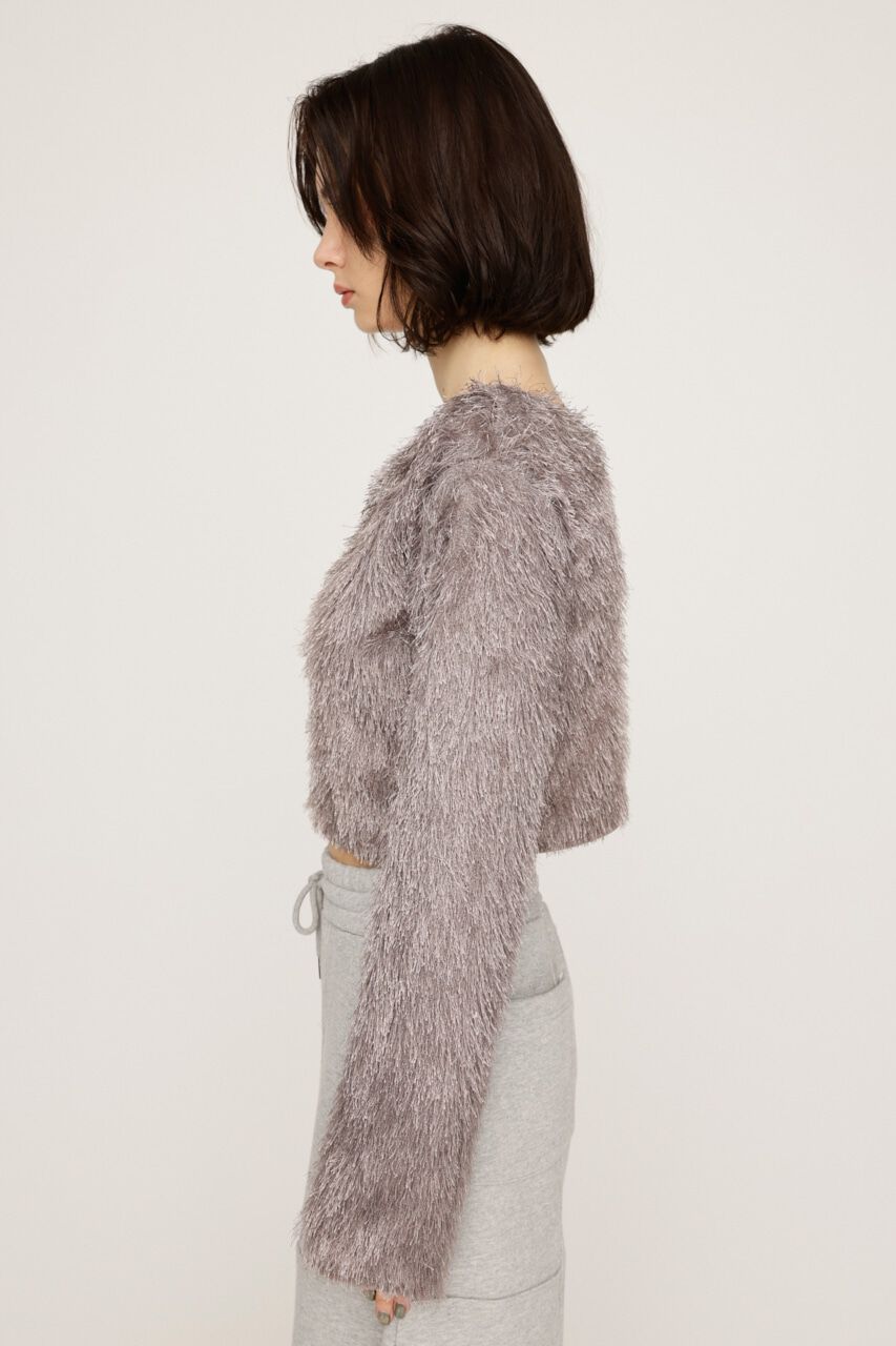 SLY「CUT SHAGGY カーディガン」|カーディガン|