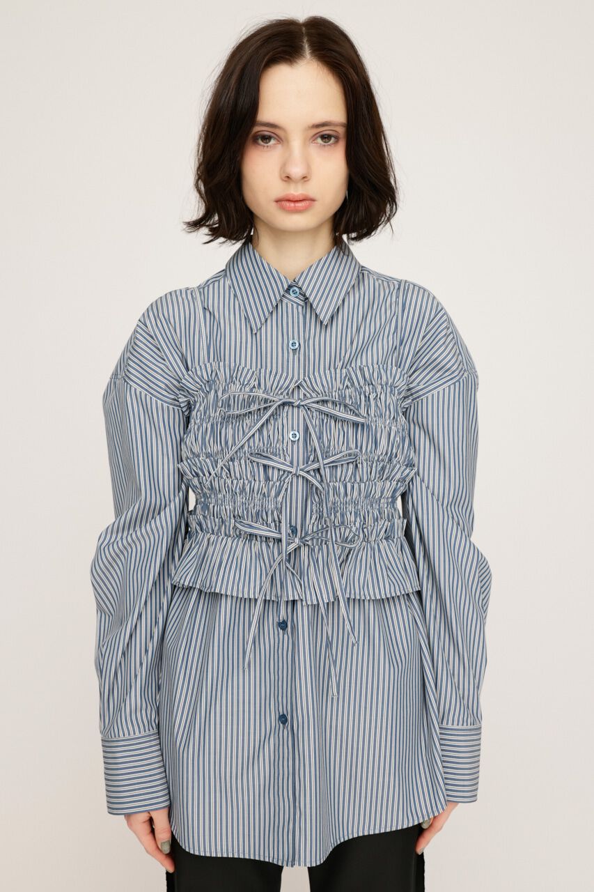 SLY「BUSTIER LAYRED シャツ」|シャツ・ブラウス|