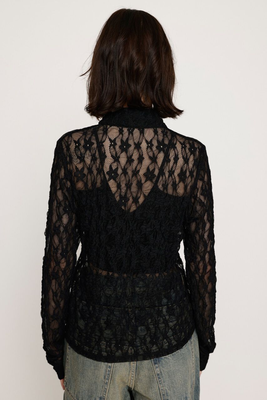 SLY「LACE COMPACT シャツ」|シャツ・ブラウス|