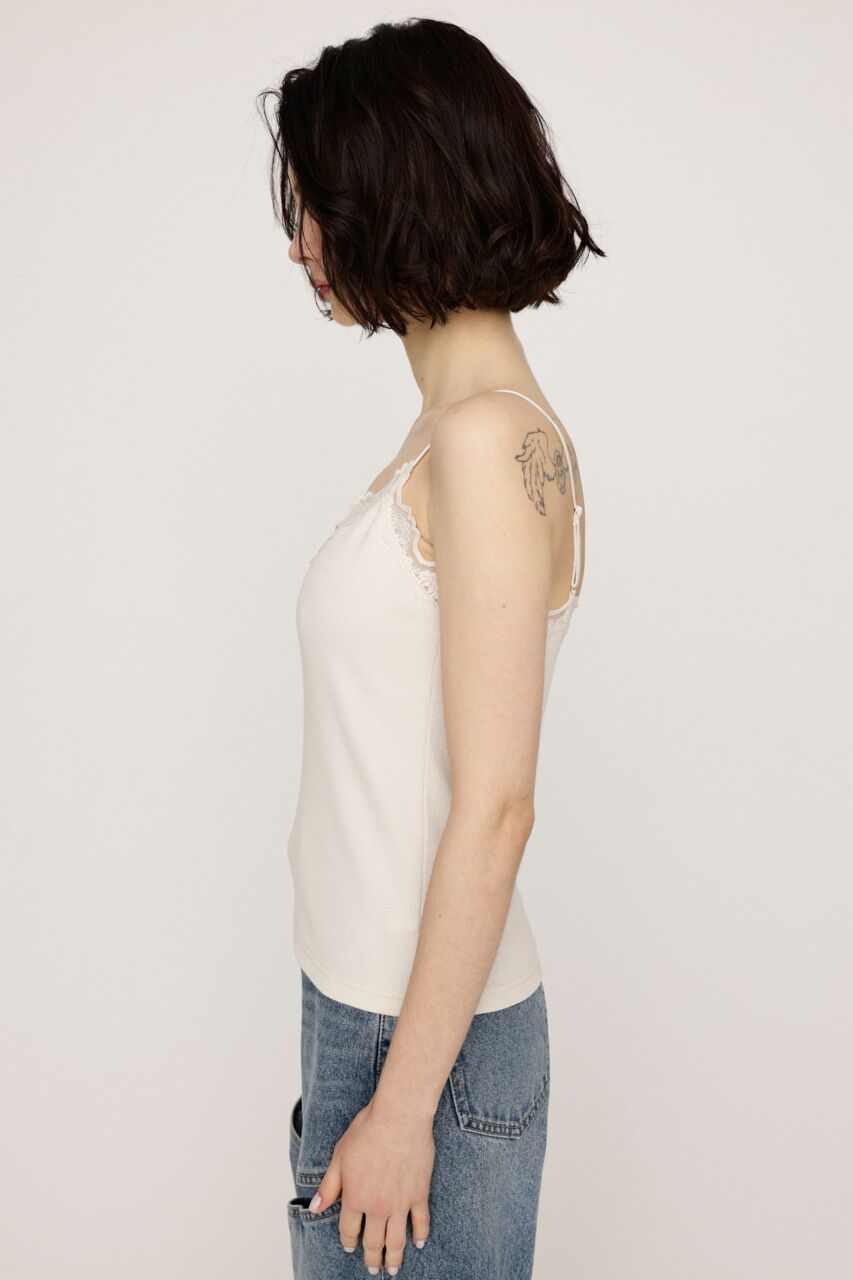 SLY「LACE DOCKING キャミソール」|キャミソール|