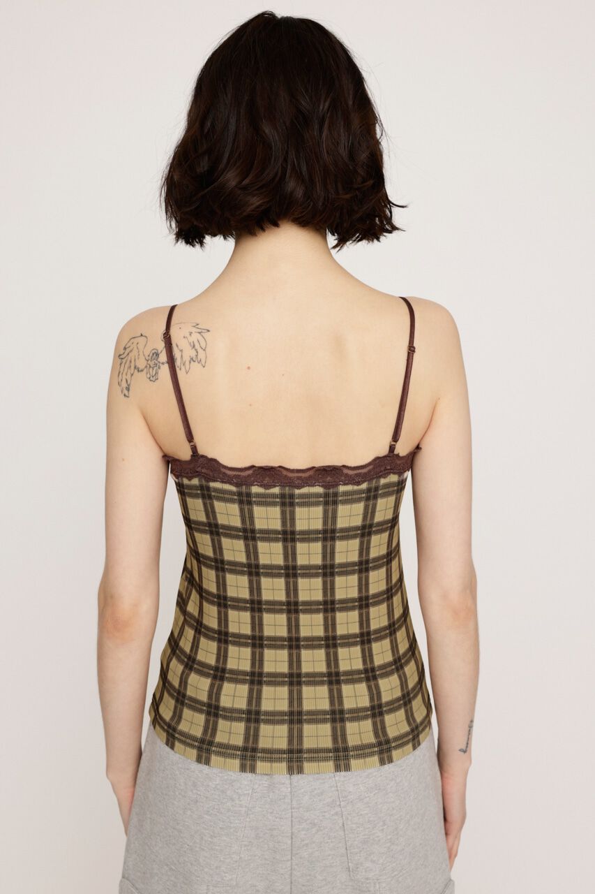 SLY「LACE DOCKING キャミソール」|キャミソール|