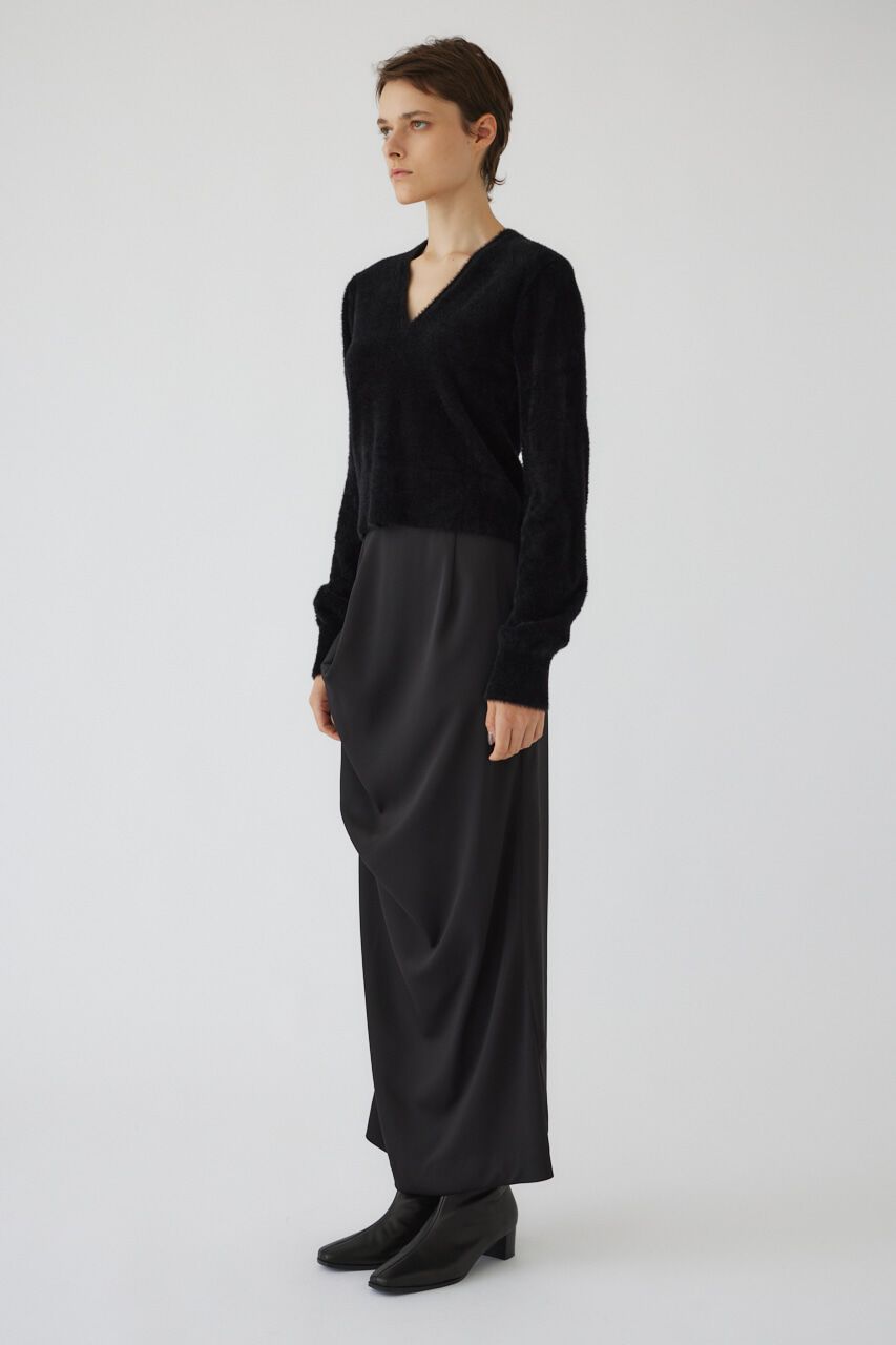 RIM.ARK 「Shaggy v neck knit tops」|ニット・セーター|