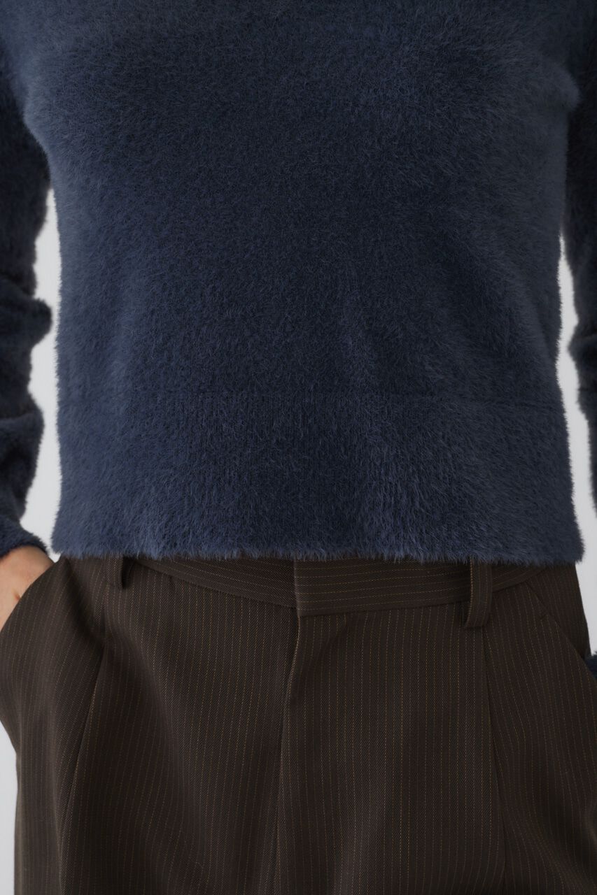 RIM.ARK 「Shaggy v neck knit tops」|ニット・セーター|