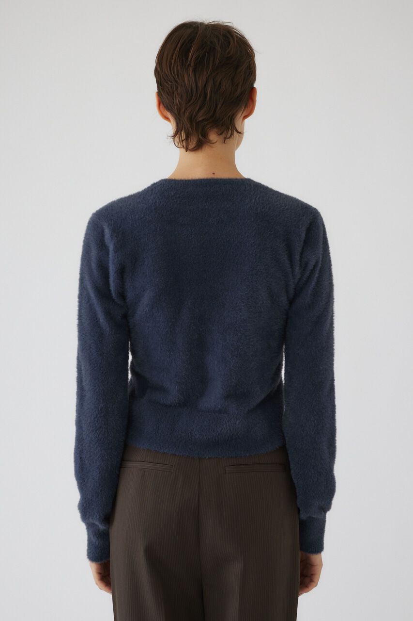 RIM.ARK 「Shaggy v neck knit tops」|ニット・セーター|